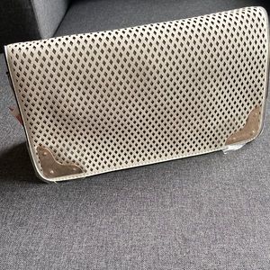 Clutch Handbag Beige